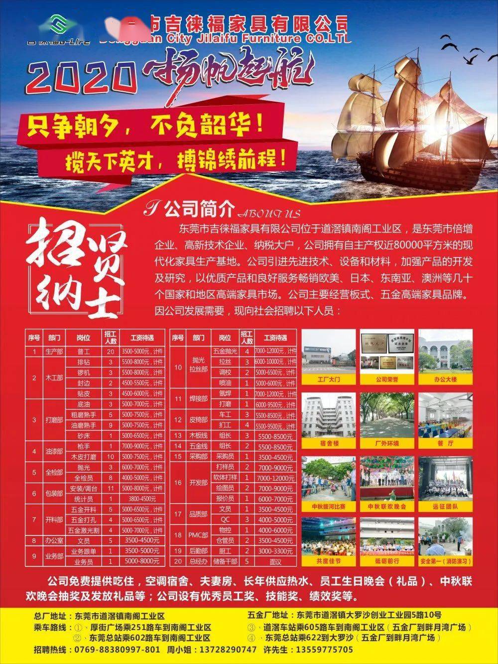 长寿最新招聘服务信息汇总